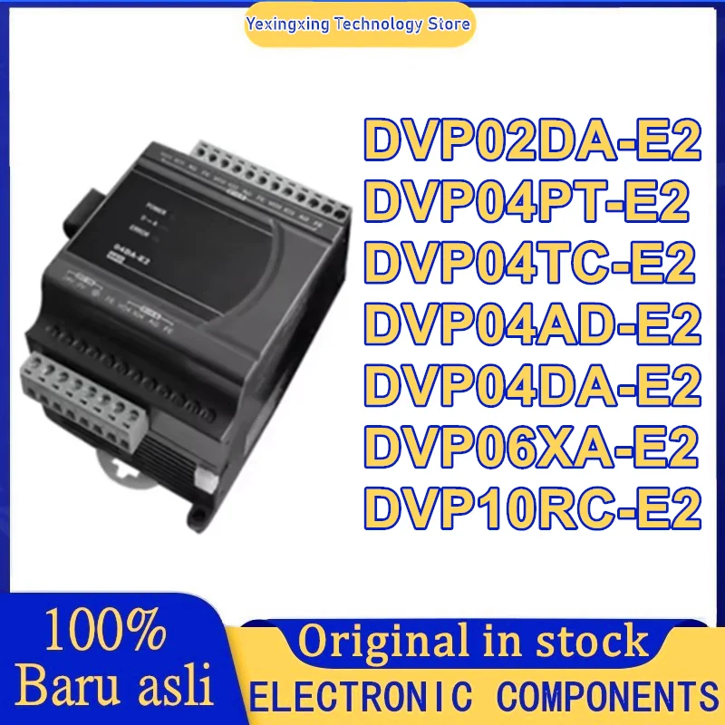 DVP PLC DVP04PT-E2 DVP04TC-E2 DVP04AD-E2 DVP04DA-E2 DVP02DA-E2 DVP06XA-E2 DVP10RC-E2 DELTA PLC
DVP PLC DVP04PT-E2 DVP04TC-E2 DVP04AD-E2 DVP04DA-E2 DVP02DA-E2 DVP06XA-E2 DVP10RC-E2 DELTA PLC
