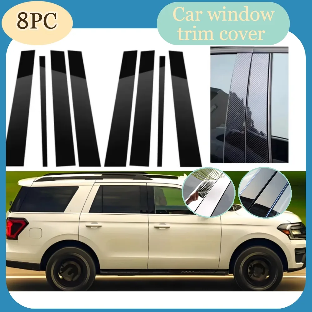 Gloss Black Pillar Post Fit For Lincoln Navigator/Ford Expedition 1997-2017 Window Column BC Mirror Effect Cover Trim Stickers
Gloss Black Pillar Post Fit For Lincoln Navigator/Ford Expedition 1997-2017 Window Column BC Mirror Effect Cover Trim Stickers