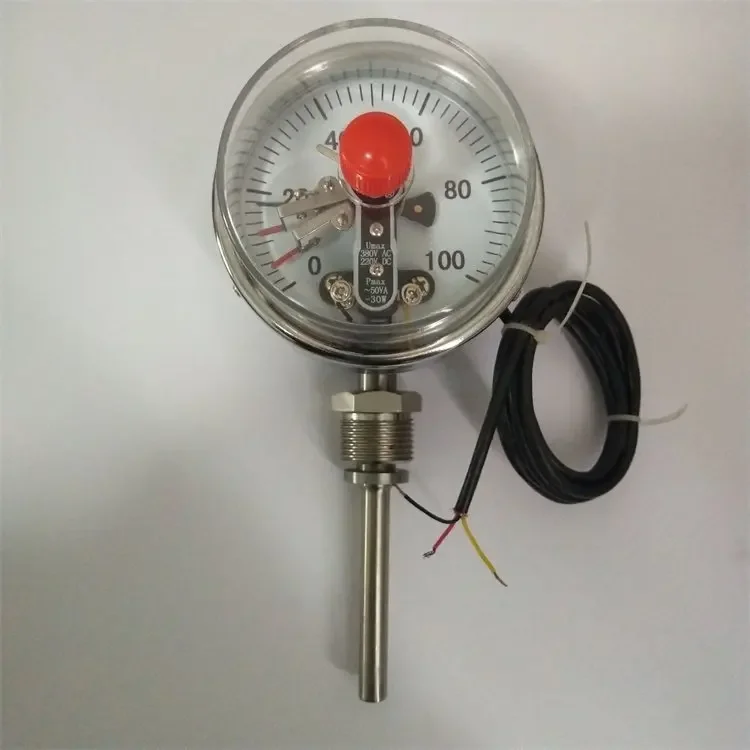 Изысканное мастерство противоударный электрический контактный биметаллический термометр
Изысканное мастерство противоударный электрический контактный биметаллический термометр