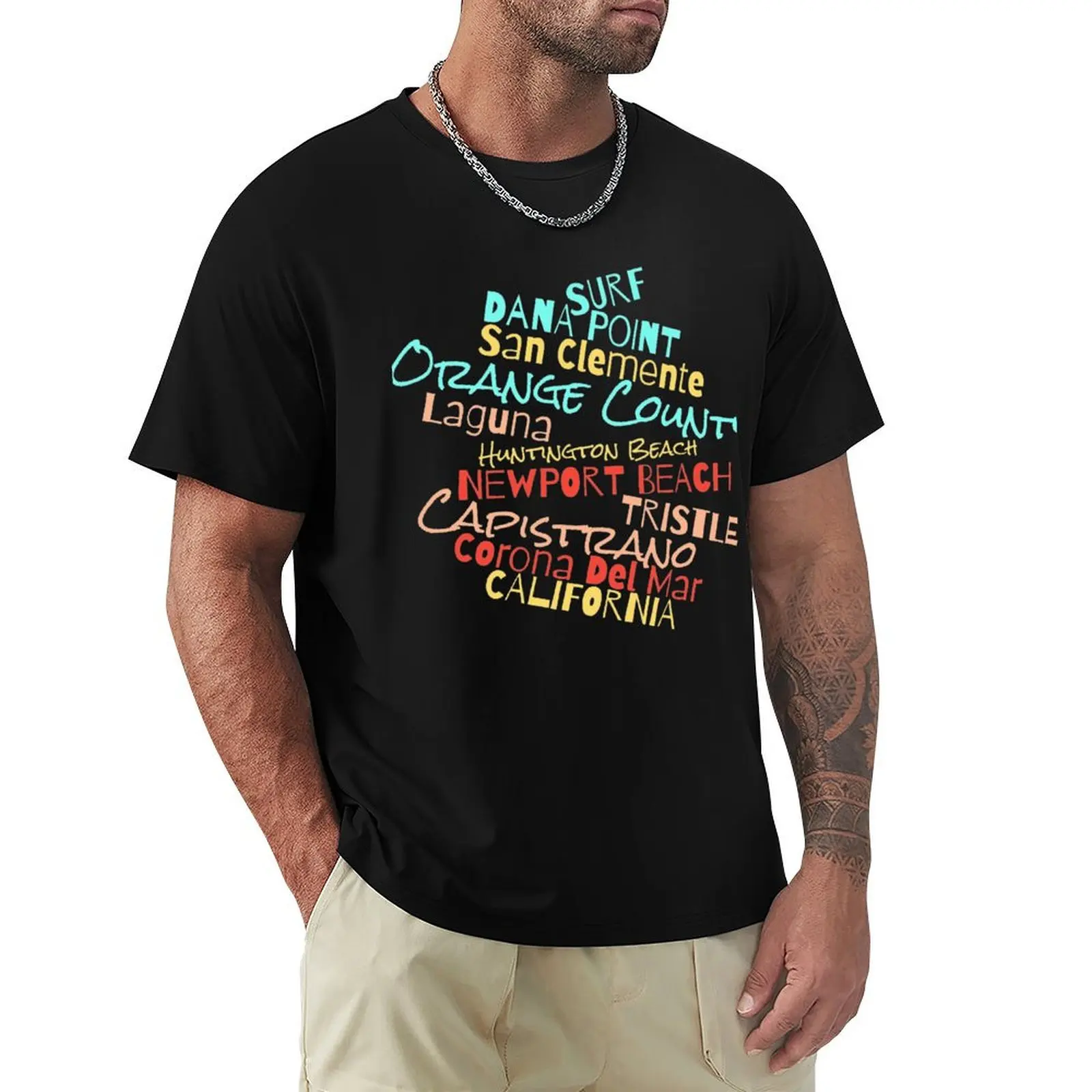 Orange County Surf Spots T-Shirt Summer Holiday T-Shirt
Orange County Surf Spots T-Shirt Summer Holiday T-Shirt