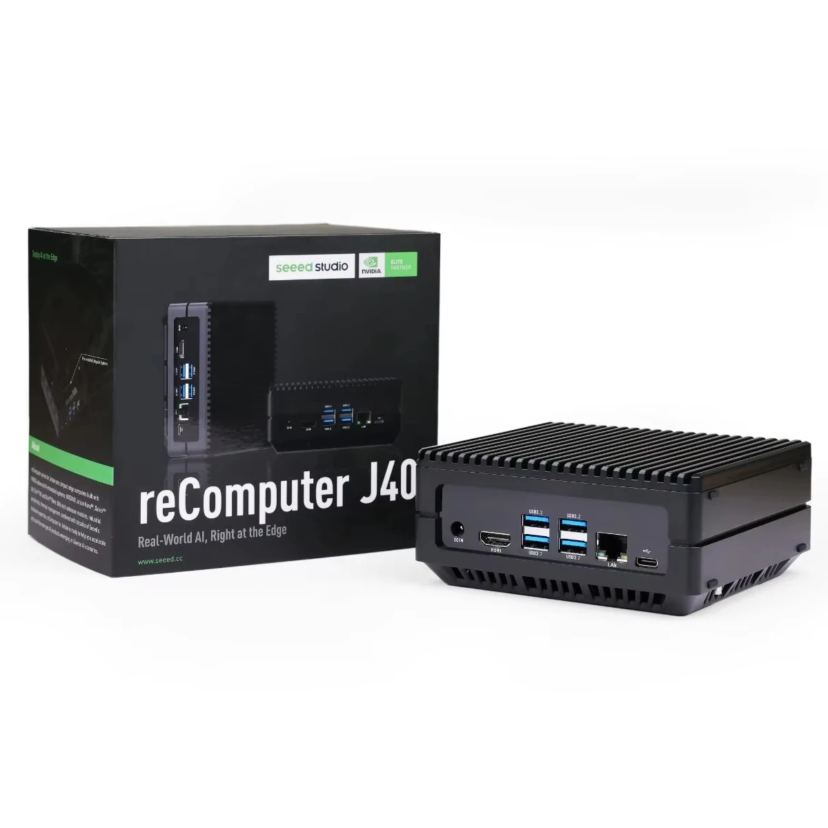 110110145 ReComputer J4012 Edge AI Computer with Jetson Orin NX 16GB Evaluation Modules
110110145 ReComputer J4012 Edge AI Computer with Jetson Orin NX 16GB Evaluation Modules