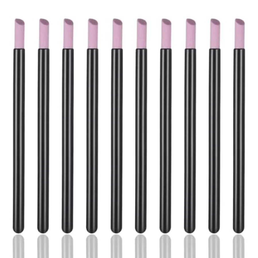 10Pcs Round Pumice Stone Sanding Nail File, Washable Cuticle Remover Stone Scrub, Nail Buffer Pen File for Under Nails, Ceramic
10Pcs Round Pumice Stone Sanding Nail File, Washable Cuticle Remover Stone Scrub, Nail Buffer Pen File for Under Nails, Ceramic