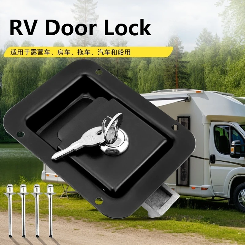 Модификация автофургона, встроенный дверной замок, квадроцикл, подходит для полированной поверхности из углеродистой стали, замок панели прицепа, аксессуары для кемпера
Модификация автофургона, встроенный дверной замок, квадроцикл, подходит для полированной поверхности из углеродистой стали, замок панели прицепа, аксессуары для кемпера