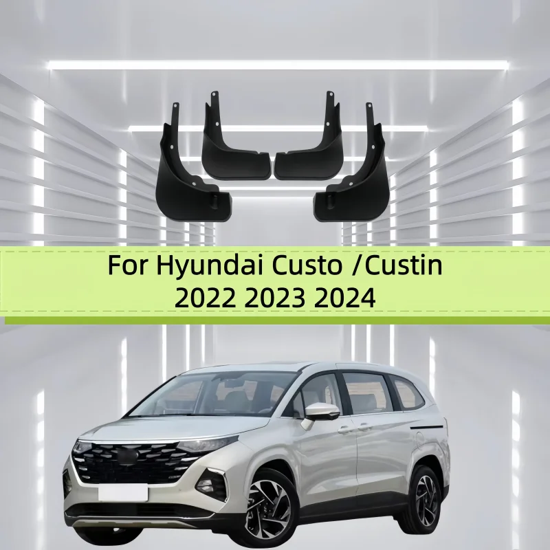 4Pcs Durable ABS Mud Flaps For Hyundai Custo /Custin 2022 2023 2024 Car Mud Flaps Fender Guards Easy Install Auto Accessories
4Pcs Durable ABS Mud Flaps For Hyundai Custo /Custin 2022 2023 2024 Car Mud Flaps Fender Guards Easy Install Auto Accessories