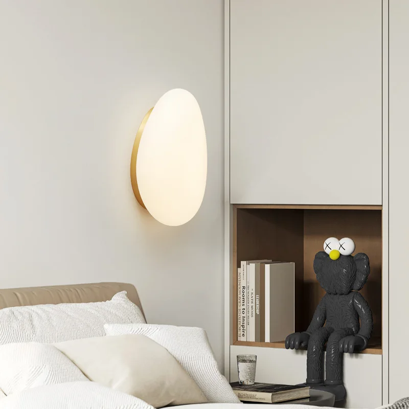 Nordic modern pebble wall lamp interior wall decoration suitable for hotel dining rooms, bedrooms, living rooms
Nordic modern pebble wall lamp interior wall decoration suitable for hotel dining rooms, bedrooms, living rooms