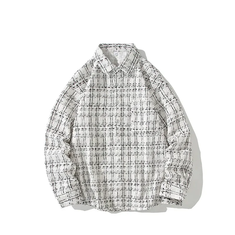 2023 Autumn/Winter New Shirt Loose Plaid Shirt Casual Coat Large Men's Long Sleeve Shirt
2023 Autumn/Winter New Shirt Loose Plaid Shirt Casual Coat Large Men's Long Sleeve Shirt