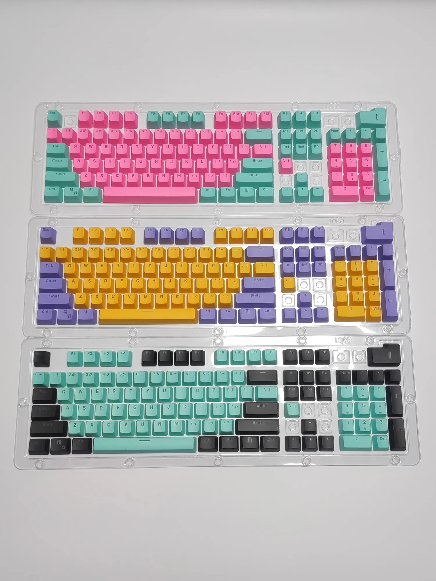 OEM Height ABS English Characters Transparent Double-color combination 104 keys 87 keys 61 keys Color mechanical keyboard keycap
OEM Height ABS English Characters Transparent Double-color combination 104 keys 87 keys 61 keys Color mechanical keyboard keycap