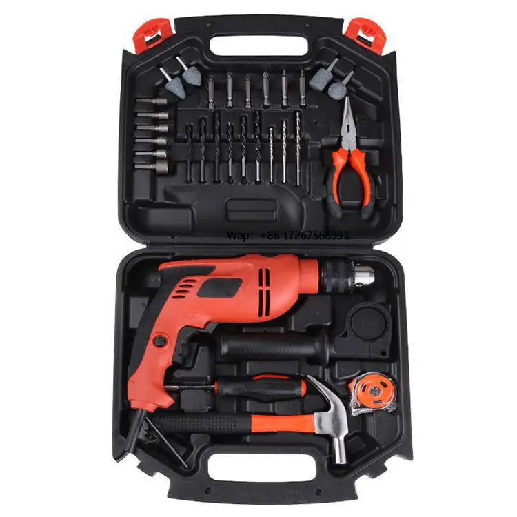 28-Piece Portable Multifunctional Hardware Tool Set Electric Impact Drill Tool Set
28-Piece Portable Multifunctional Hardware Tool Set Electric Impact Drill Tool Set