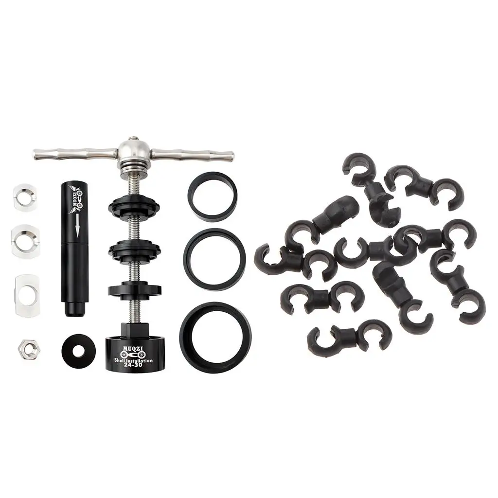 Bicycle Bearing Press Bundle Professional Install Removal Tool Kit Bearing Extractor Set for Bicycle Tool Maintenance and Repair
Bicycle Bearing Press Bundle Professional Install Removal Tool Kit Bearing Extractor Set for Bicycle Tool Maintenance and Repair