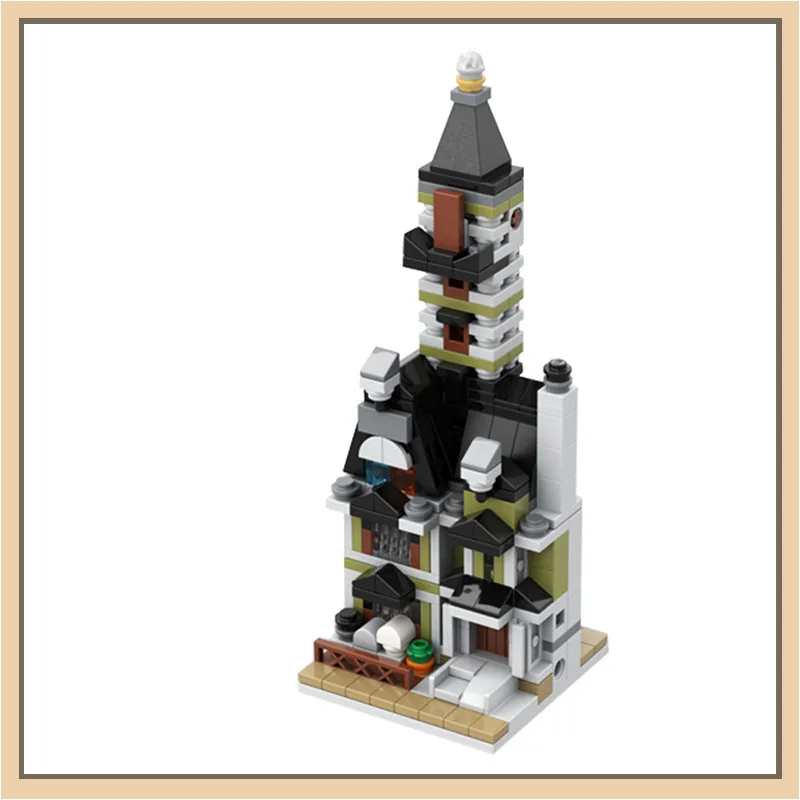 MOC- 107172 Строительные блоки, прыгающая машина, мини-модульная 10273, дом с привидениями, креативные подарочные строительные блоки
MOC- 107172 Строительные блоки, прыгающая машина, мини-модульная 10273, дом с привидениями, креативные подарочные строительные блоки