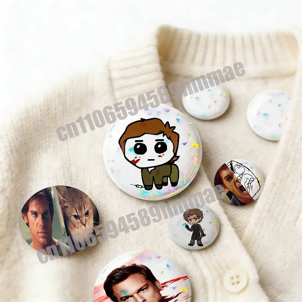 For Emblem Round Pins Insignia Badge Cover Ornament 75mm D-Dexter m-morgan Michael C Hall Cosplay Brooch Button
For Emblem Round Pins Insignia Badge Cover Ornament 75mm D-Dexter m-morgan Michael C Hall Cosplay Brooch Button