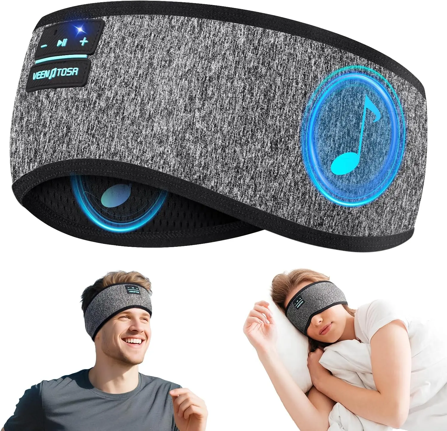 Bluetooth-наушники, спортивная боковая повязка на голову для сна, эластичные беспроводные наушники, музыкальная маска для глаз, беспроводная Bluetooth-гарнитура, повязка на голову
Bluetooth-наушники, спортивная боковая повязка на голову для сна, эластичные беспроводные наушники, музыкальная маска для глаз, беспроводная Bluetooth-гарнитура, повязка на голову
