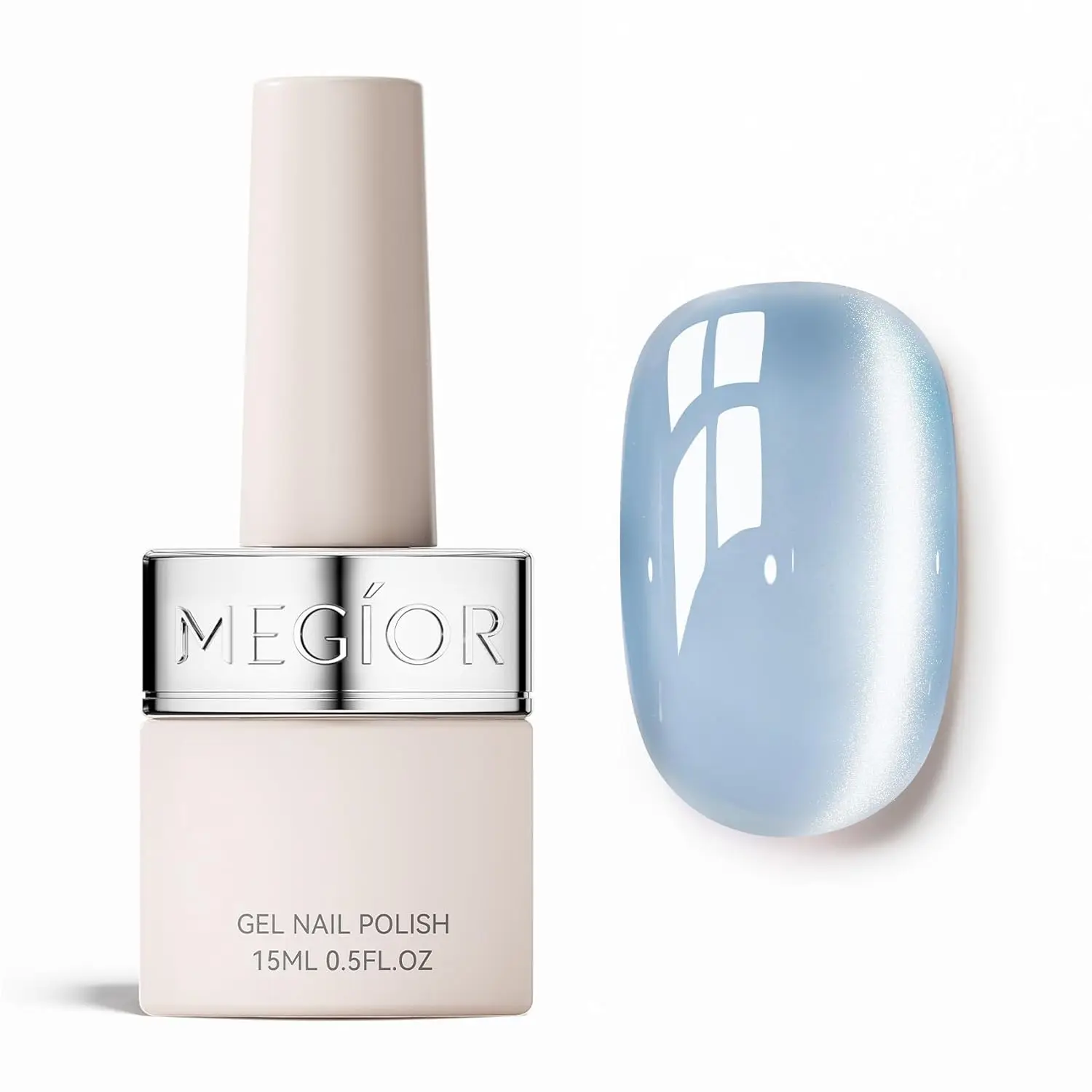 0.5 OZ Jelly Blue Cat Eye Gel Nail Polish 15ML Holographic Magnetic Soak Off UV Gel for Nail Art Salon DIY
0.5 OZ Jelly Blue Cat Eye Gel Nail Polish 15ML Holographic Magnetic Soak Off UV Gel for Nail Art Salon DIY