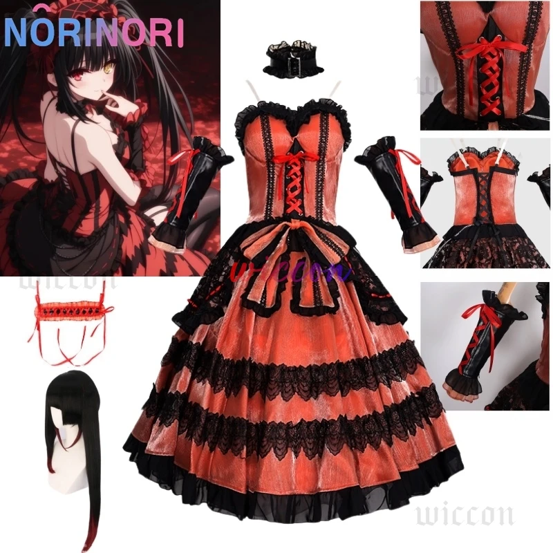 Tokisaki Kurumi Cosplay Anime Date A Live Costume Gorgeous Sweet Uniform Dress Headwear Halloween Party Role Play Clothing S-3XL
Tokisaki Kurumi Cosplay Anime Date A Live Costume Gorgeous Sweet Uniform Dress Headwear Halloween Party Role Play Clothing S-3XL