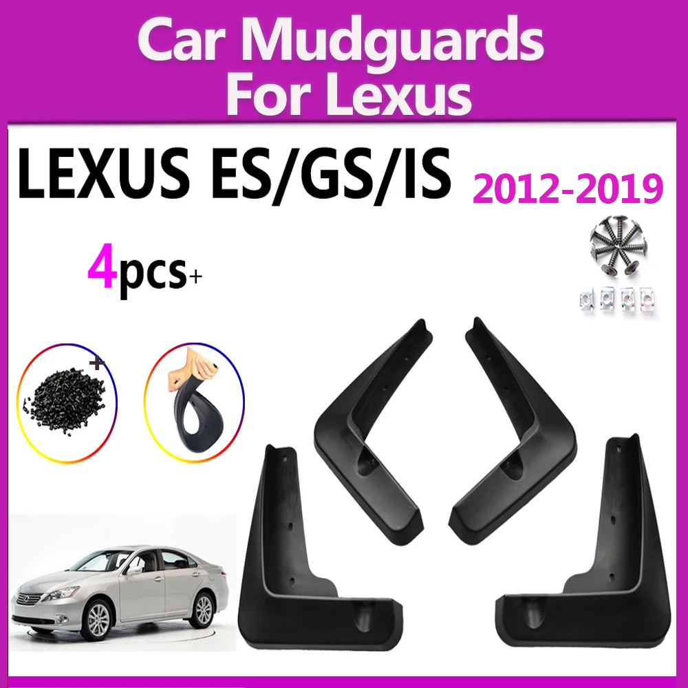 4pc Mudflaps For Lexus ES350 GS IS 2012 2013 2014 2015 2016 2017 2018 2019 Splash Guards Mud Flap Mudguards Fender Set Mud Flaps
4pc Mudflaps For Lexus ES350 GS IS 2012 2013 2014 2015 2016 2017 2018 2019 Splash Guards Mud Flap Mudguards Fender Set Mud Flaps