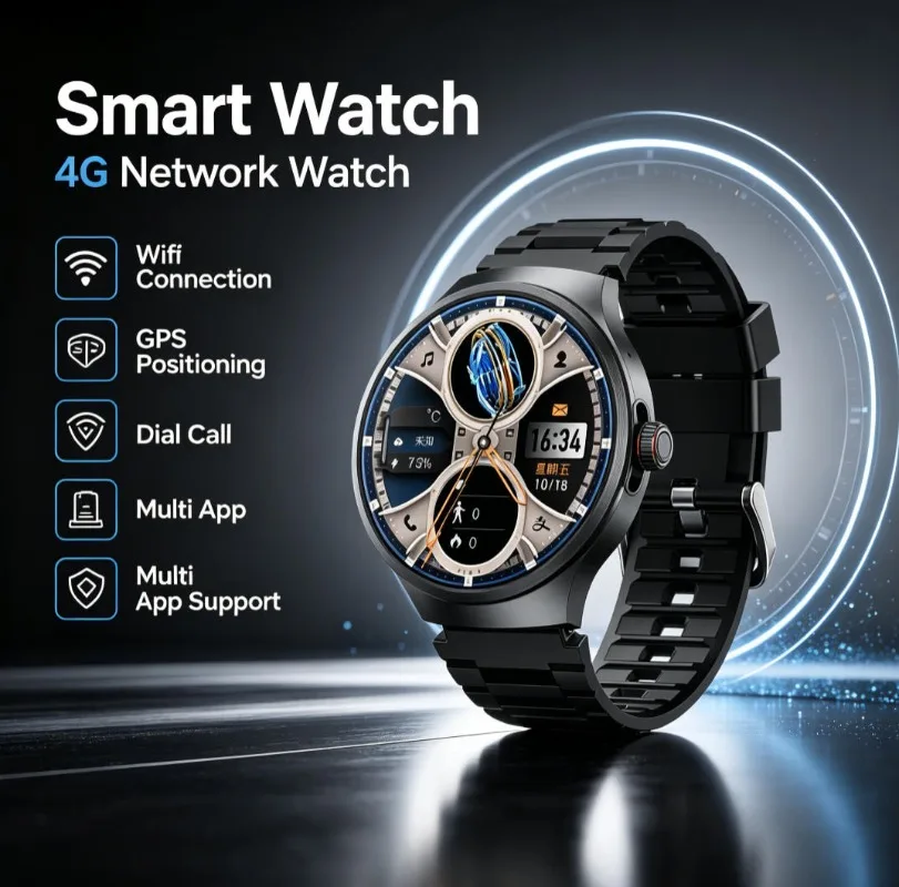 New 1.75 Inch Large Screen Android Smart Watch With SIM Card Slot Independent Call WiFi Outdoor GPS Navigation Smartwatch
New 1.75 Inch Large Screen Android Smart Watch With SIM Card Slot Independent Call WiFi Outdoor GPS Navigation Smartwatch