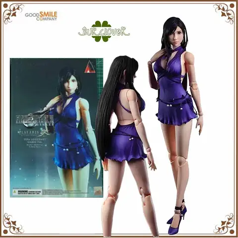 GSC Originale PLAY ARTS Anime Figura FINAL FANTASY VII Action Figure Giocattoli Per Ragazzi/Ragazze/Bambini/Regalo di Natale Modello Da Collezione