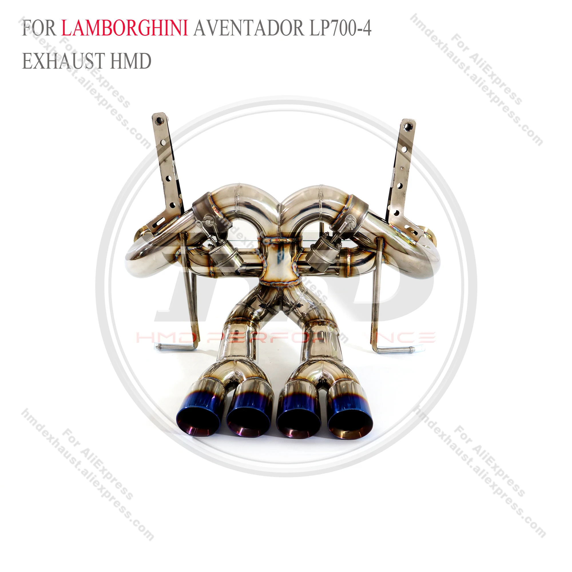 HMD Stainless Steel Exhaust System Performance Catback for Lamborghini Aventador LP700-4 6.5L With Valve Muffler
HMD Stainless Steel Exhaust System Performance Catback for Lamborghini Aventador LP700-4 6.5L With Valve Muffler