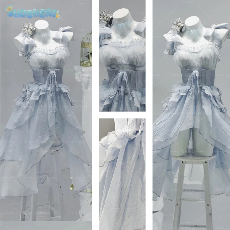 GODDESS OF VICTORY: NIKKE Crystal Princess Cinderella Cosplay Costume Halloween party elegant dress accessories prop Woman set
GODDESS OF VICTORY: NIKKE Crystal Princess Cinderella Cosplay Costume Halloween party elegant dress accessories prop Woman set