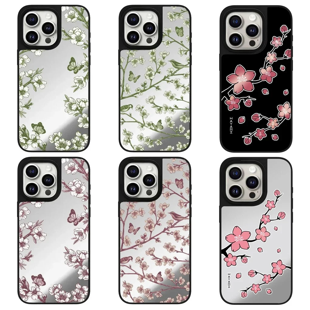 Green Pink Flower Mirror Surface iPhone 12 13 14 15 16 Pro Max Protective Case, Fits iPhone 16 Pro Max
Green Pink Flower Mirror Surface iPhone 12 13 14 15 16 Pro Max Protective Case, Fits iPhone 16 Pro Max