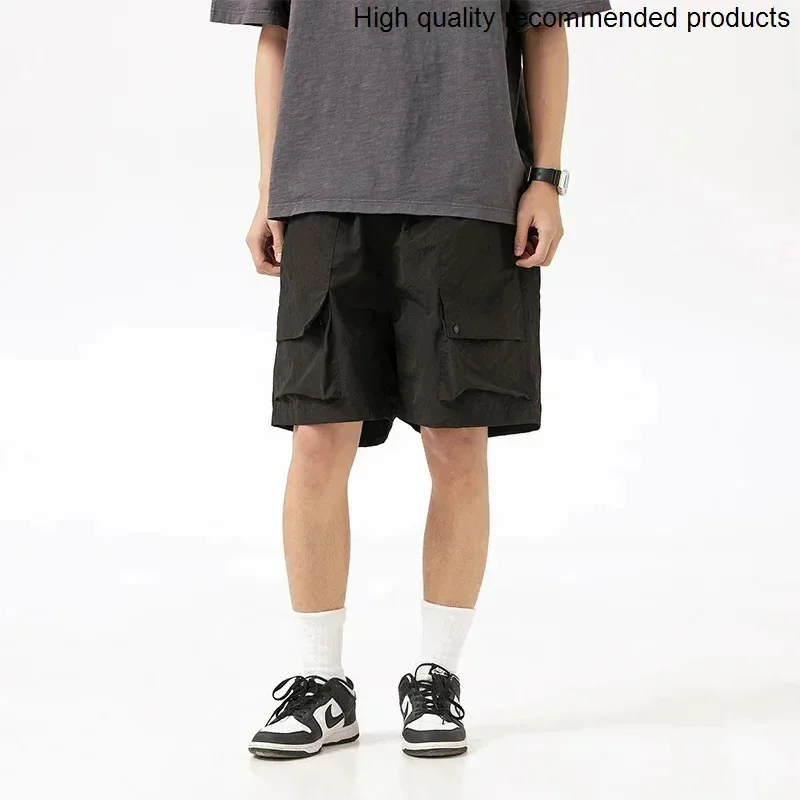 Quick Summer Outdoor Loose Tack Dry Shorts Men Women Streetwear Fashion Casual Three Proof Techwear Sport Gym Shorts Man
Quick Summer Outdoor Loose Tack Dry Shorts Men Women Streetwear Fashion Casual Three Proof Techwear Sport Gym Shorts Man