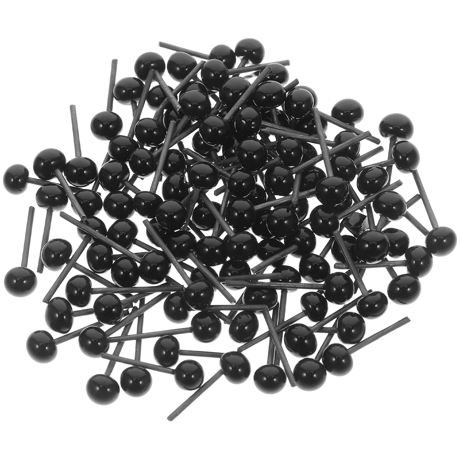50 Pairs Black Bean Eyes Glass Safety DIY Craft Animal Toy Projects Accessories Premium Quality Long Term Use
50 Pairs Black Bean Eyes Glass Safety DIY Craft Animal Toy Projects Accessories Premium Quality Long Term Use