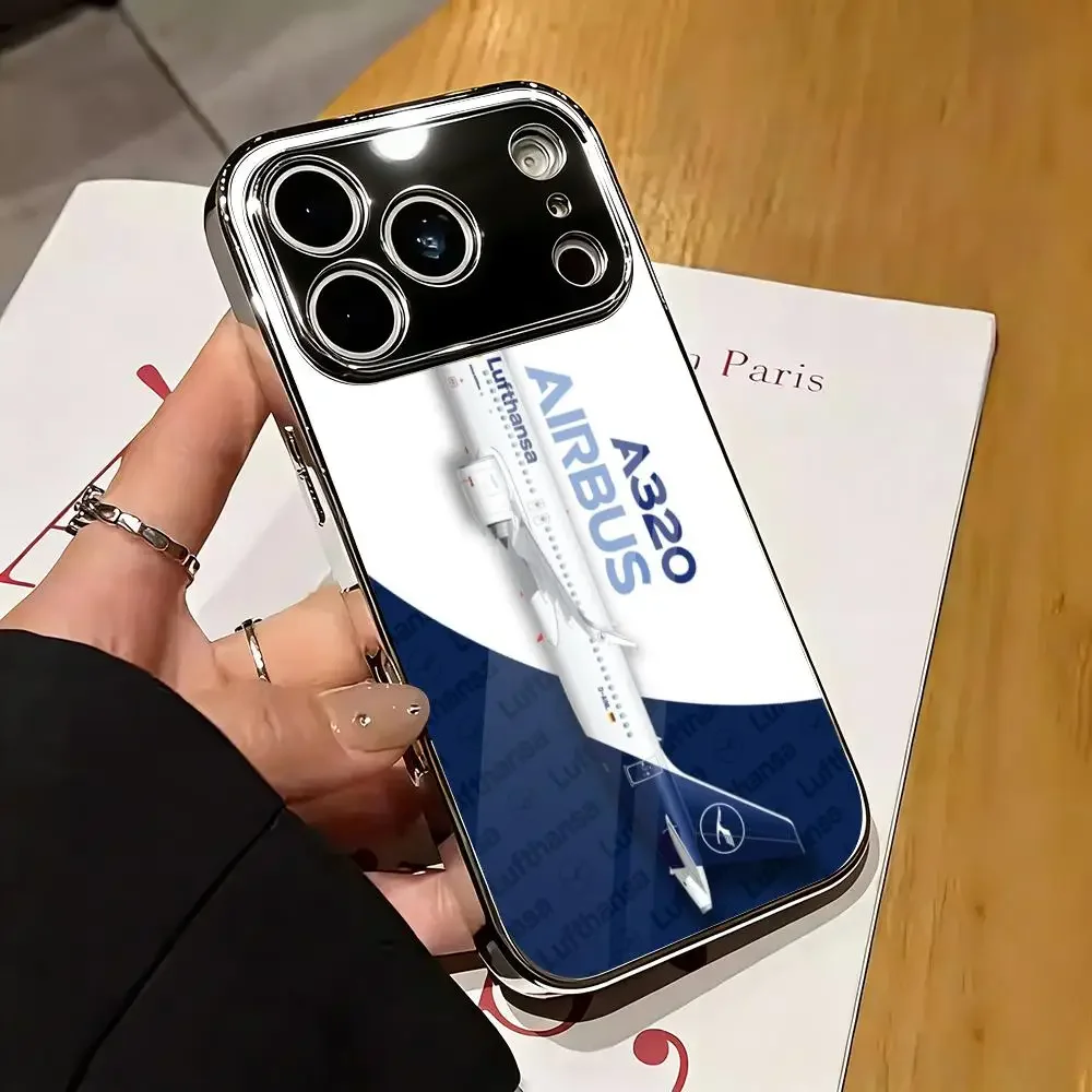A-Airbus Logo Phone Case For iPhone 17 16 15 14 13 12 Pro Max Electroplated Metal Bumper Case
A-Airbus Logo Phone Case For iPhone 17 16 15 14 13 12 Pro Max Electroplated Metal Bumper Case