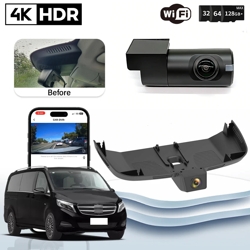 Видеорегистратор HD 4K для Mercedes Benz V-Class w447 v200d v220d v250 v260 v300d EQV METRIS Marco Polo 2014-2022
Видеорегистратор HD 4K для Mercedes Benz V-Class w447 v200d v220d v250 v260 v300d EQV METRIS Marco Polo 2014-2022