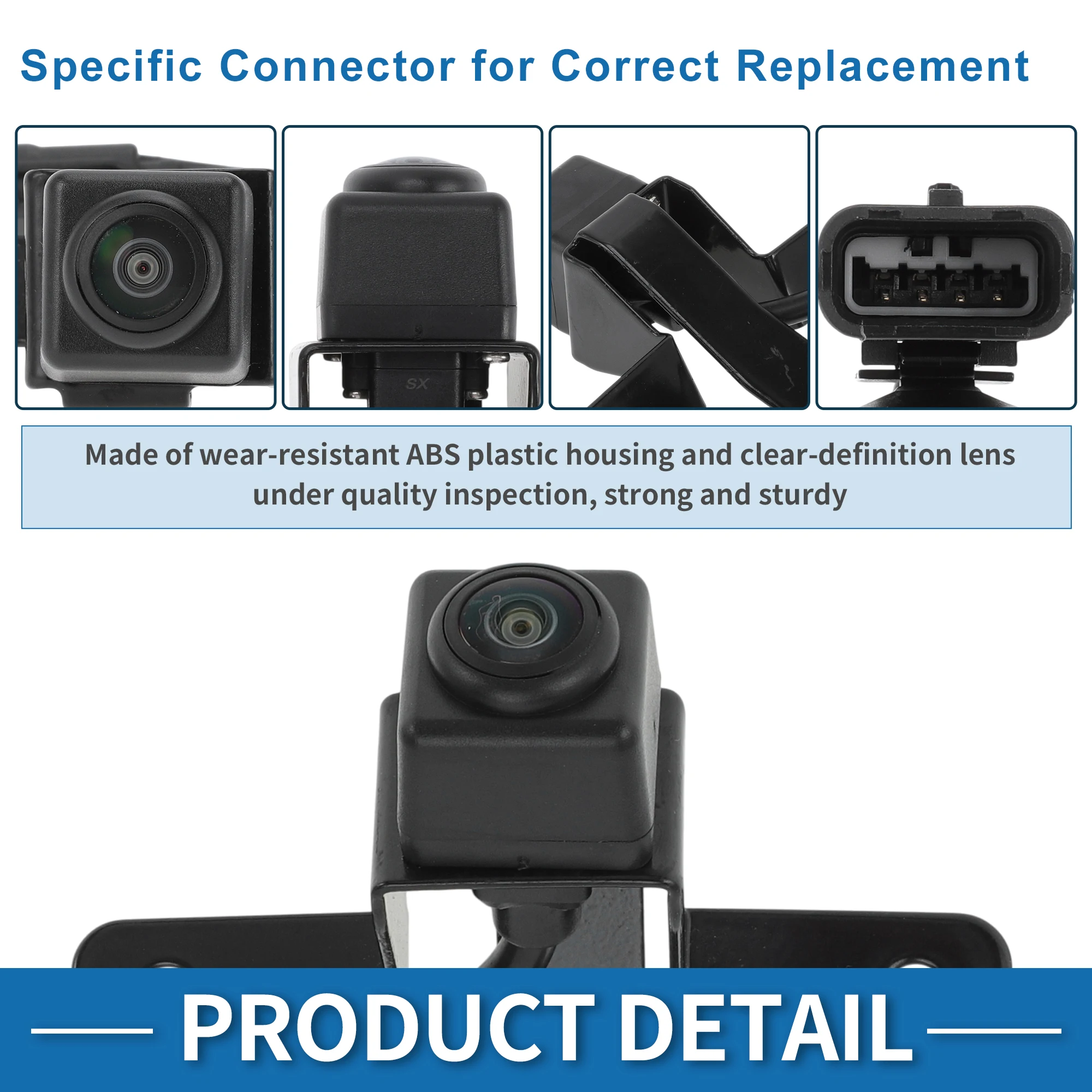 UXCELL Front View Camera for Nissan Rogue 2017-20 X-Trail T32 16-19 Park Assist Camera Replace No.284F1-6FL0A/284F1-6FL1A
UXCELL Front View Camera for Nissan Rogue 2017-20 X-Trail T32 16-19 Park Assist Camera Replace No.284F1-6FL0A/284F1-6FL1A