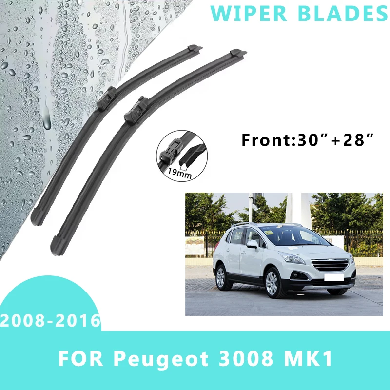 Car Front Windscreen Wiper Blades Brushes Windshield Window Cutter Accessories 2PCS for Peugeot 3008 MK1 2008-2016 30”+28“
Car Front Windscreen Wiper Blades Brushes Windshield Window Cutter Accessories 2PCS for Peugeot 3008 MK1 2008-2016 30”+28“
