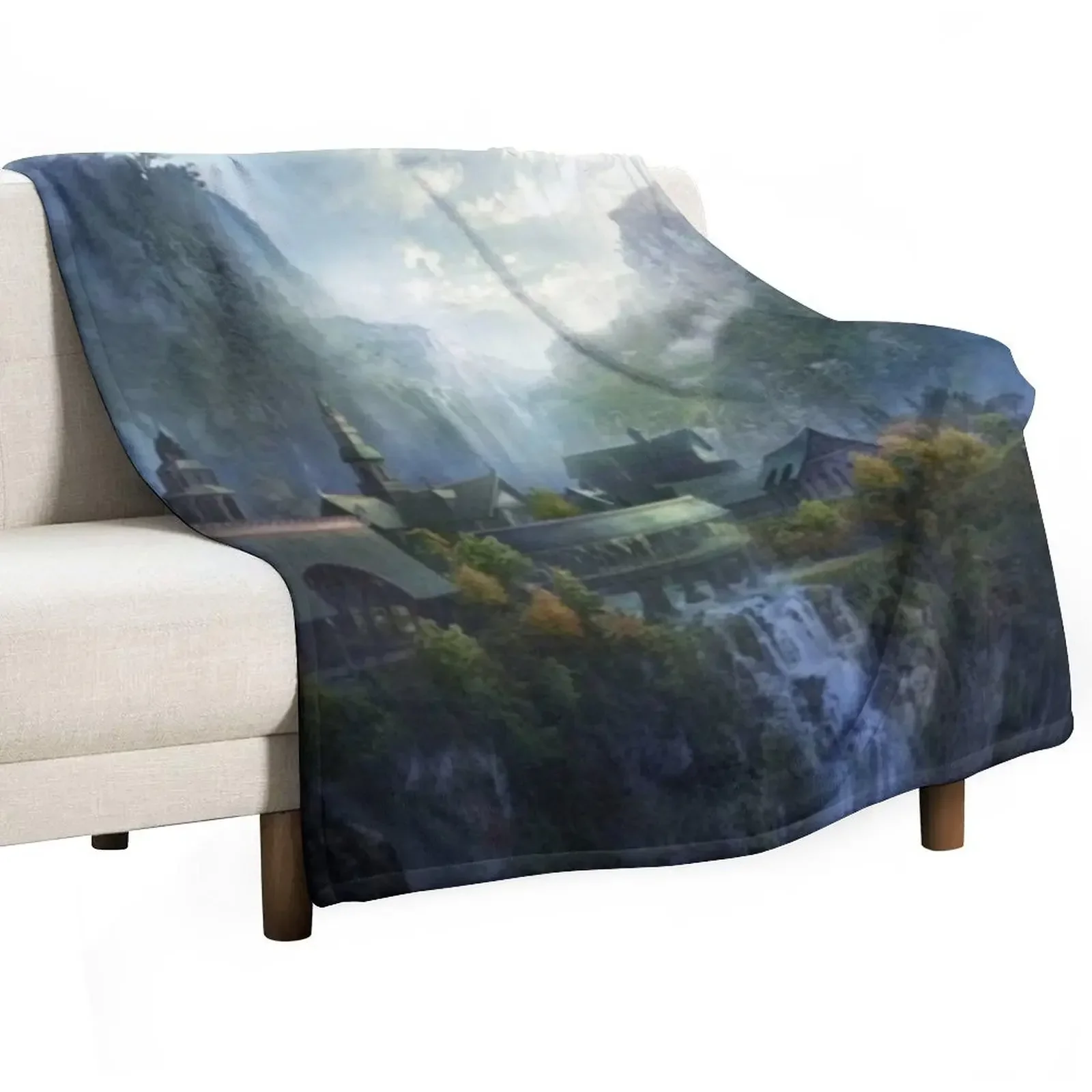 Rivendell Throw Blanket Air Conditioner Soft Blanket for Office Home
Rivendell Throw Blanket Air Conditioner Soft Blanket for Office Home