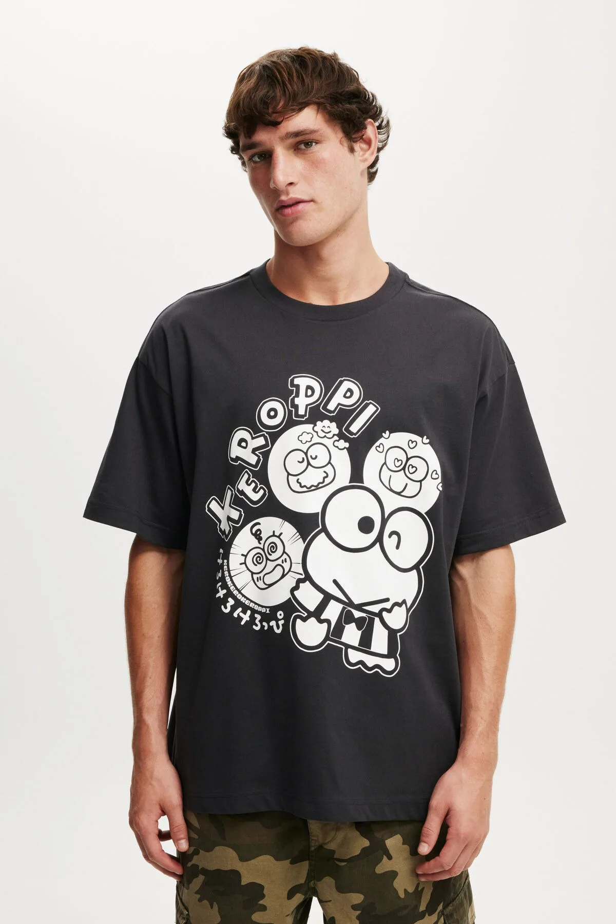 Keroppi Cartoon Character Collage Cotton Tee Trendy Printed Brand Pure Cotton T-shirt Short Sleeve Unisex Round Neck Versatile
Keroppi Cartoon Character Collage Cotton Tee Trendy Printed Brand Pure Cotton T-shirt Short Sleeve Unisex Round Neck Versatile