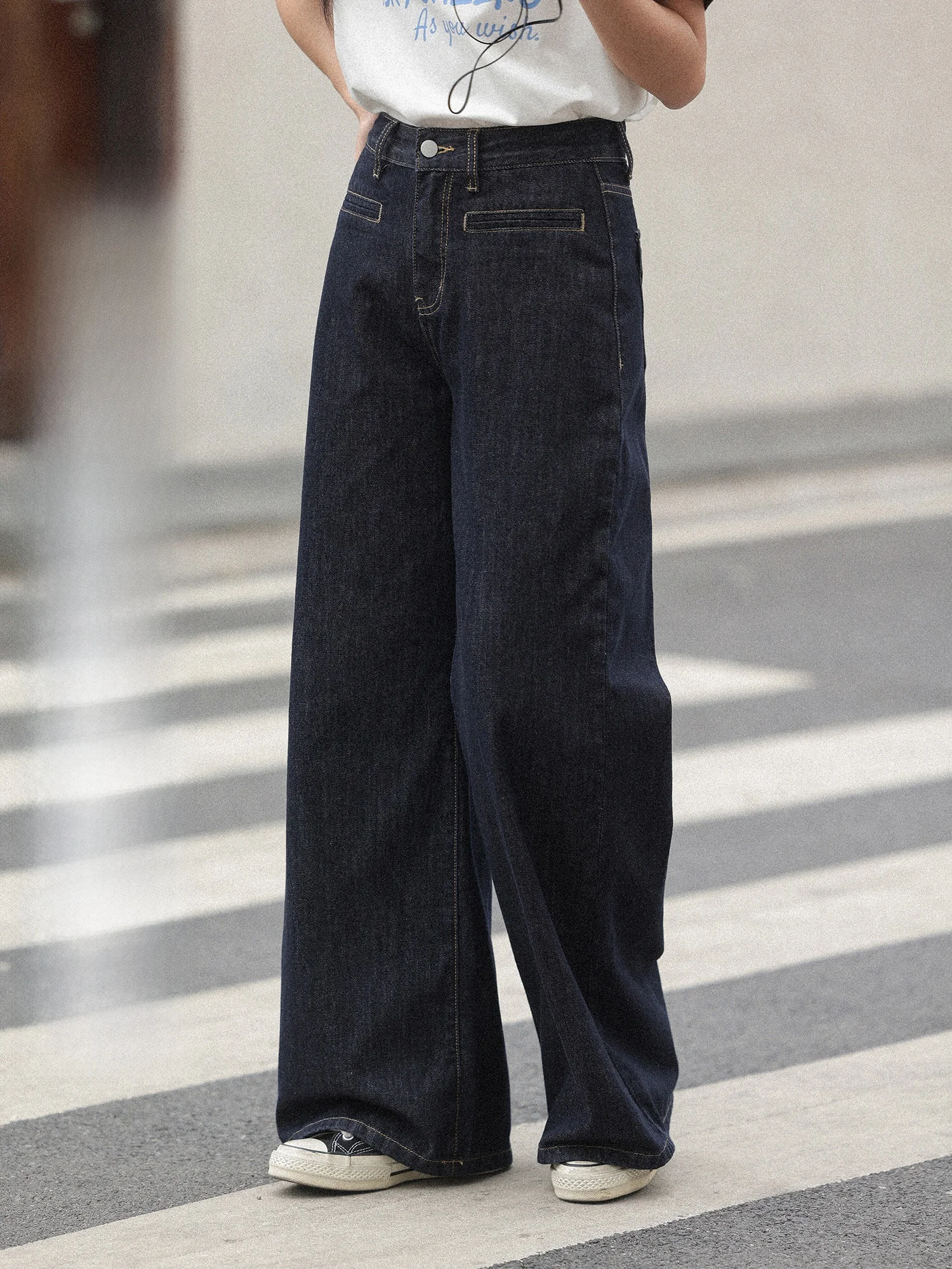 Женские джинсы Deep Blue Denim, весна 2026, с высокой талией, прямые, свободные, в американском стиле, длинные брюки, повседневные модные женские джинсы
Женские джинсы Deep Blue Denim, весна 2026, с высокой талией, прямые, свободные, в американском стиле, длинные брюки, повседневные модные женские джинсы