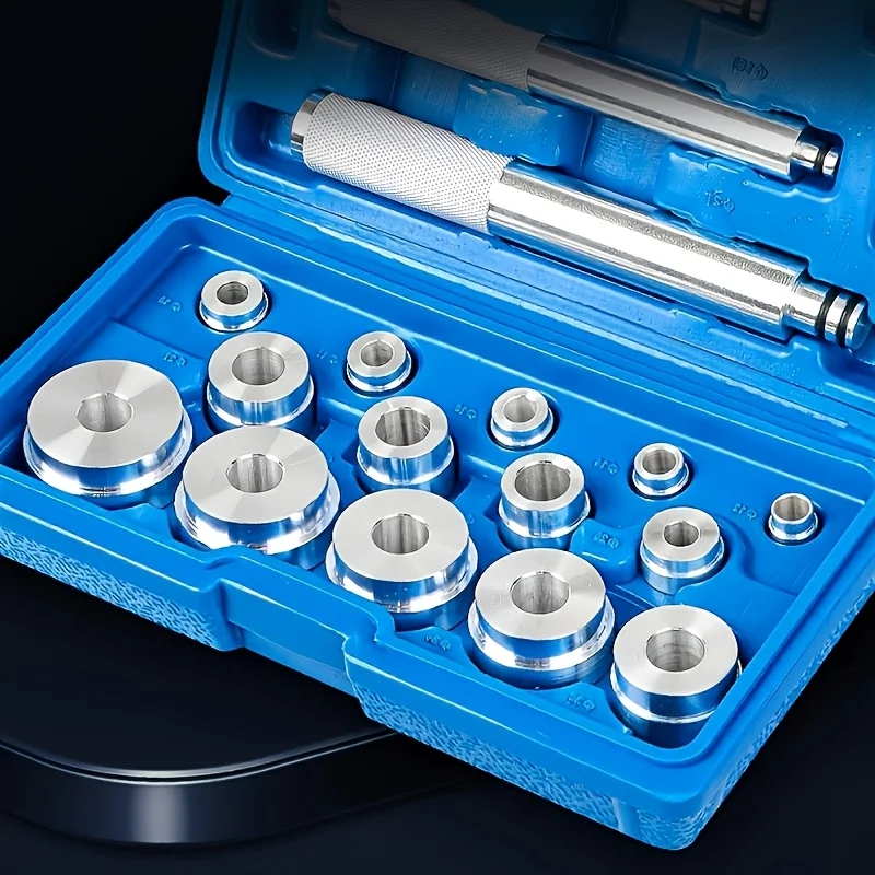 17pcs Bearing Race And Seal Installation Driver Disc Tool Kit (Hub Bushing Applicable), Suitable for Motorcycle Hub Bearings
17pcs Bearing Race And Seal Installation Driver Disc Tool Kit (Hub Bushing Applicable), Suitable for Motorcycle Hub Bearings