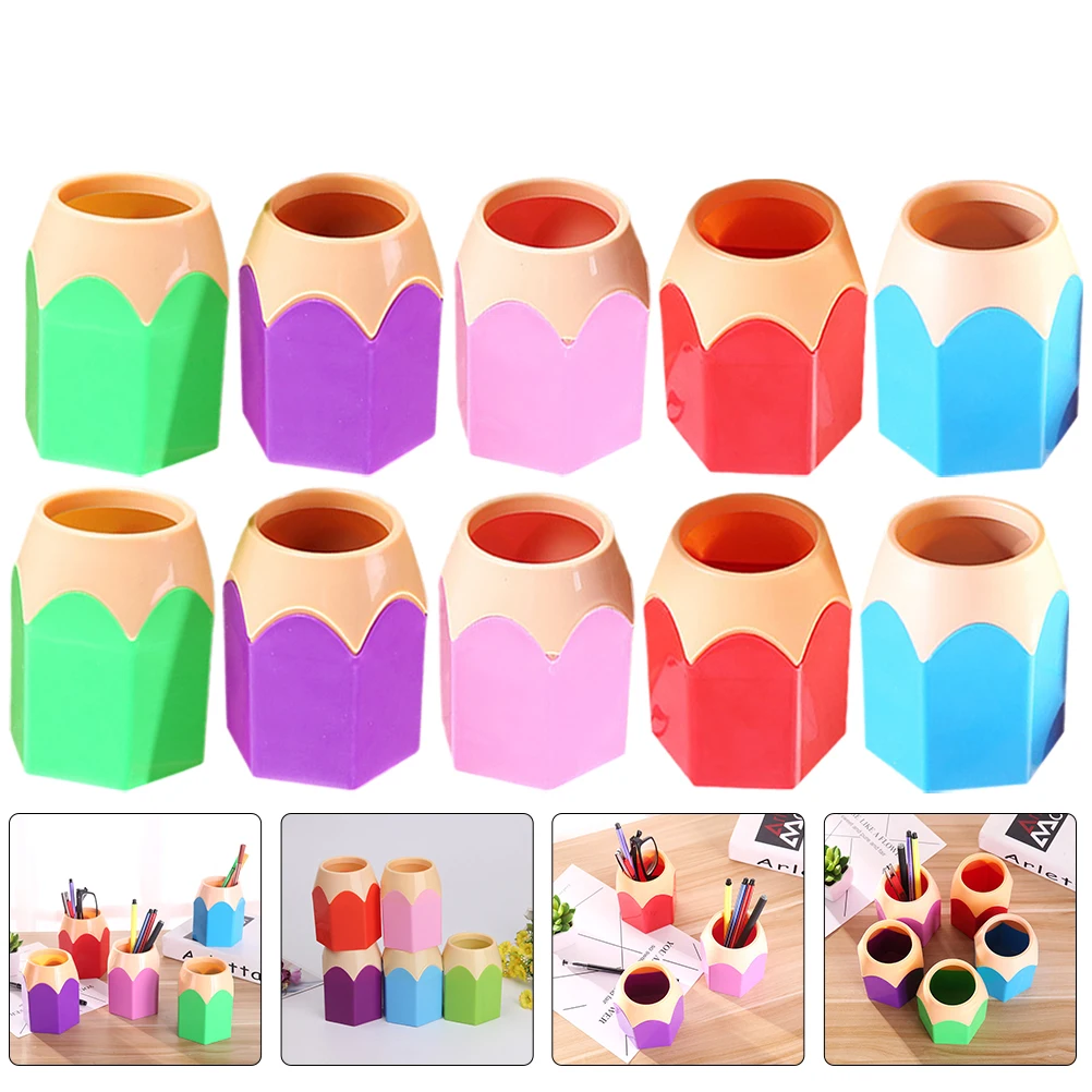 10pcs Pen Holder Set Multifunctional Desk Organizer Crash Color Pencil Cup Stationery Storage High Capacity Makeup Brush Holder
10pcs Pen Holder Set Multifunctional Desk Organizer Crash Color Pencil Cup Stationery Storage High Capacity Makeup Brush Holder