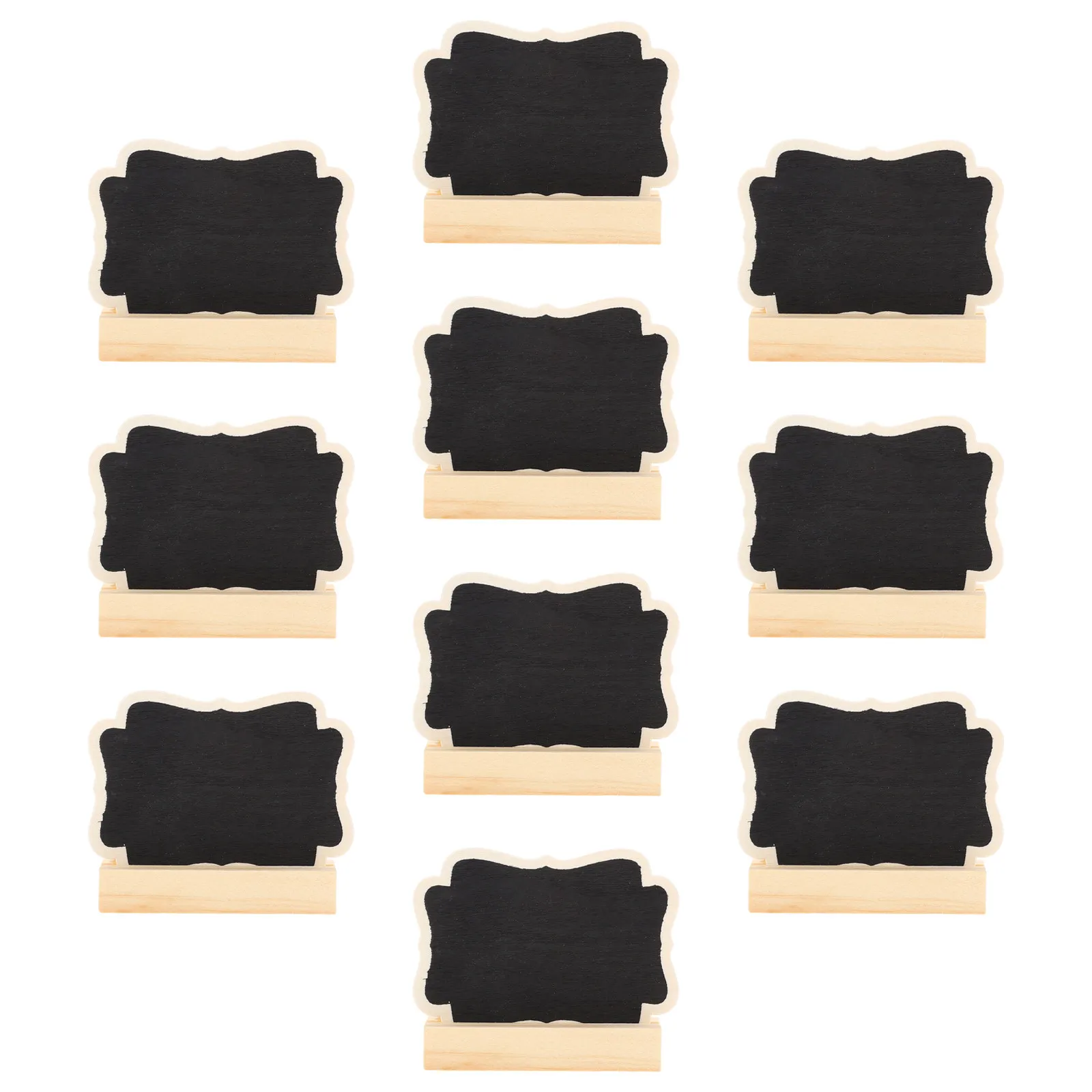 10Pcs Mini Wooden Blackboard Black Chalkboards Thick Sturdy Wood Foldable Chalkboard Stands for Wedding Table Number Food Label
10Pcs Mini Wooden Blackboard Black Chalkboards Thick Sturdy Wood Foldable Chalkboard Stands for Wedding Table Number Food Label