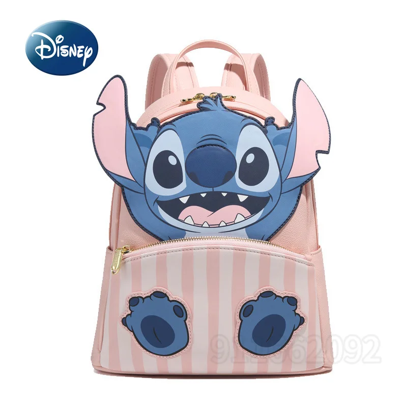Disney Stitch New Mini Backpack Luxury Brand Original Fashion Women's Backpack 3D Cartoon Cute Travel Leisure Fashion Backpack
Disney Stitch New Mini Backpack Luxury Brand Original Fashion Women's Backpack 3D Cartoon Cute Travel Leisure Fashion Backpack