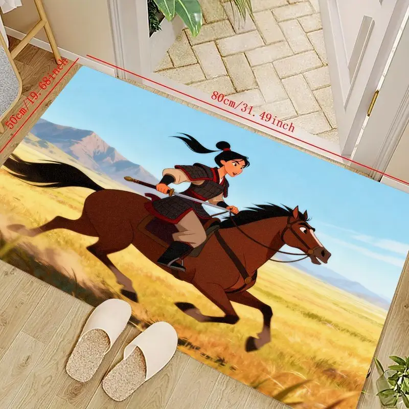 1PC Disney Mulan Heroic Warrior Princess Horseback Riding Animated Floor Mat, Soft Non-slip Area Rug for Kids Room Bedroom Livin
1PC Disney Mulan Heroic Warrior Princess Horseback Riding Animated Floor Mat, Soft Non-slip Area Rug for Kids Room Bedroom Livin