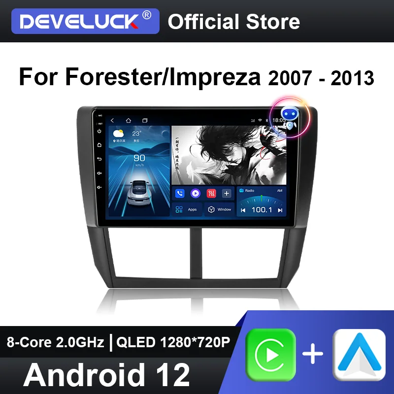 2 Din Android 12 Carplay Car Radio For Subaru Forester 3 SH 2007-2013 For Impreza GH GE 2 Din Multimedia Player Navigation GPS
2 Din Android 12 Carplay Car Radio For Subaru Forester 3 SH 2007-2013 For Impreza GH GE 2 Din Multimedia Player Navigation GPS