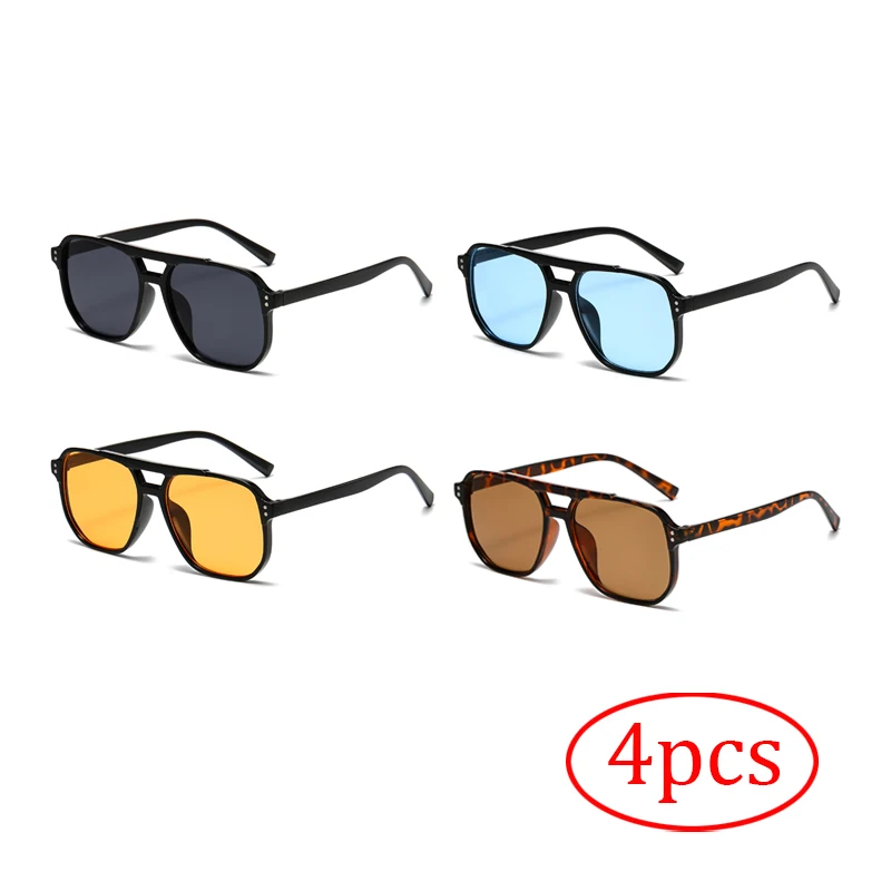 Multi Piece Combination Sunglasses, Fashionable And Simple Large Frame Sun Glasses, Classic Double Beam Women's Sunglasses
Multi Piece Combination Sunglasses, Fashionable And Simple Large Frame Sun Glasses, Classic Double Beam Women's Sunglasses