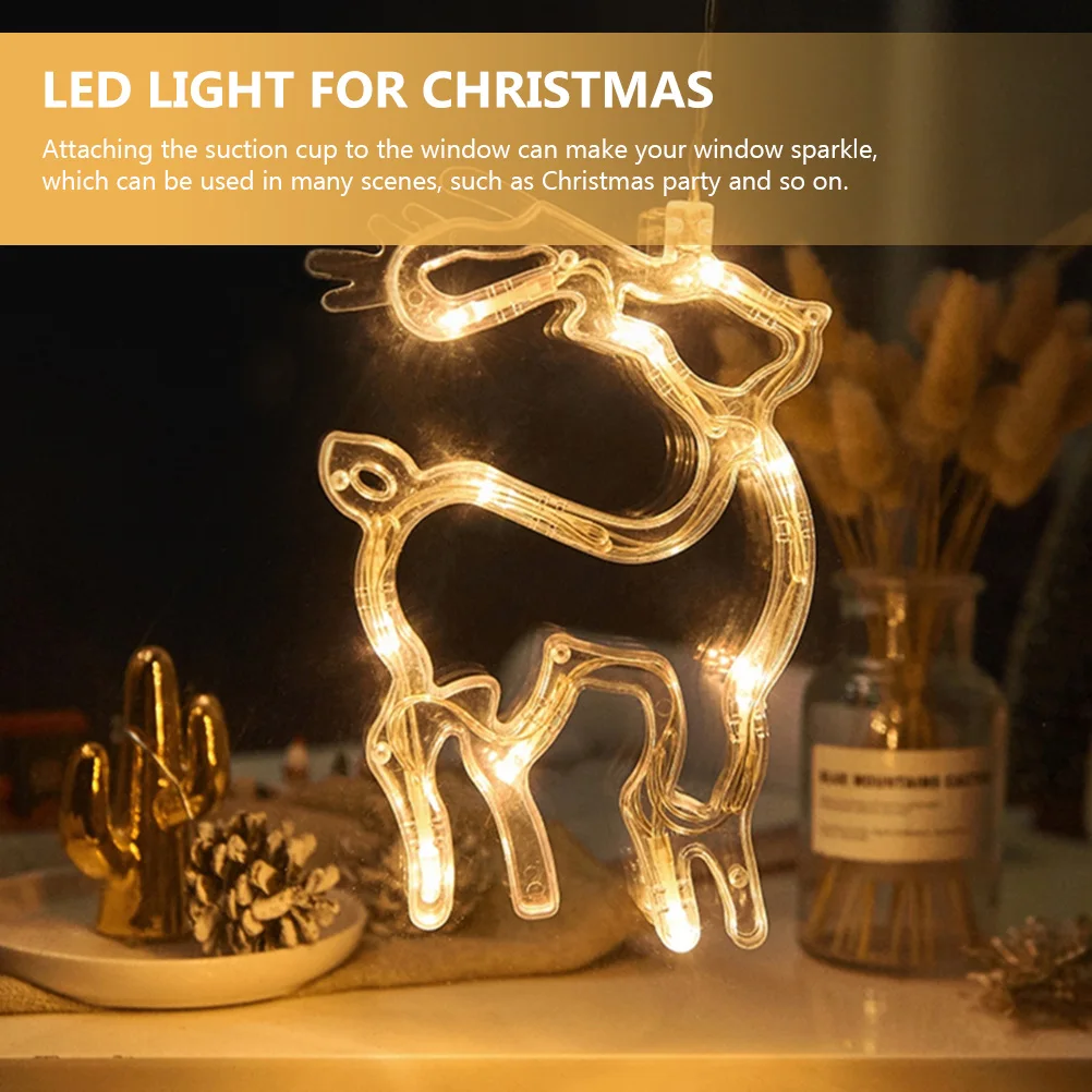 4Pcs Christmas Window Lights No Assembly Required Suction LED Pendant for Door Balcony Porch Smooth Surfaces Xmas Party Decor
4Pcs Christmas Window Lights No Assembly Required Suction LED Pendant for Door Balcony Porch Smooth Surfaces Xmas Party Decor