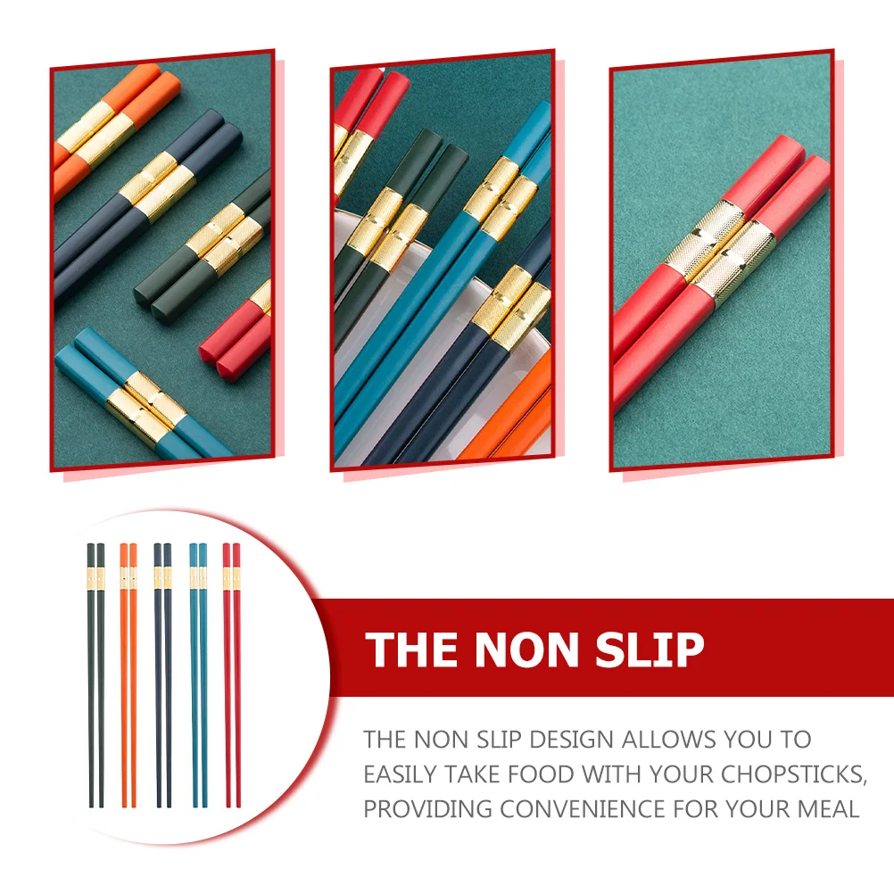 5Pairs Non-Skid Reusable Chopsticks Japanese Style High-Quality Material Long-Lasting Versatile Dining Tool Reusable Chopsticks
5Pairs Non-Skid Reusable Chopsticks Japanese Style High-Quality Material Long-Lasting Versatile Dining Tool Reusable Chopsticks