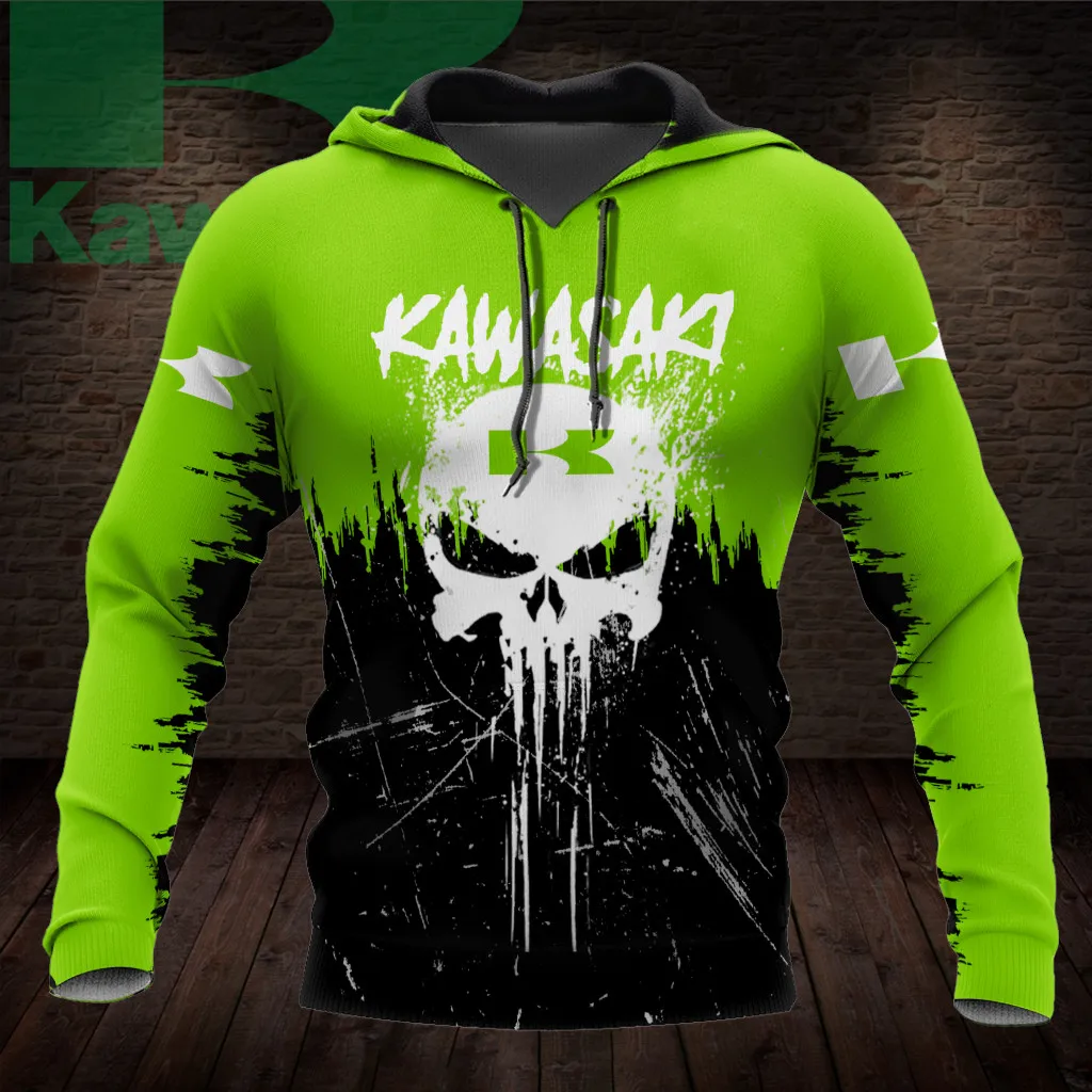 Мужская одежда Kawasaki, толстовка унисекс, уличная толстовка большого размера, высококачественный спортивный гоночный костюм для экстремальных видов спорта, детский мотоциклетный мужской костюм
Мужская одежда Kawasaki, толстовка унисекс, уличная толстовка большого размера, высококачественный спортивный гоночный костюм для экстремальных видов спорта, детский мотоциклетный мужской костюм