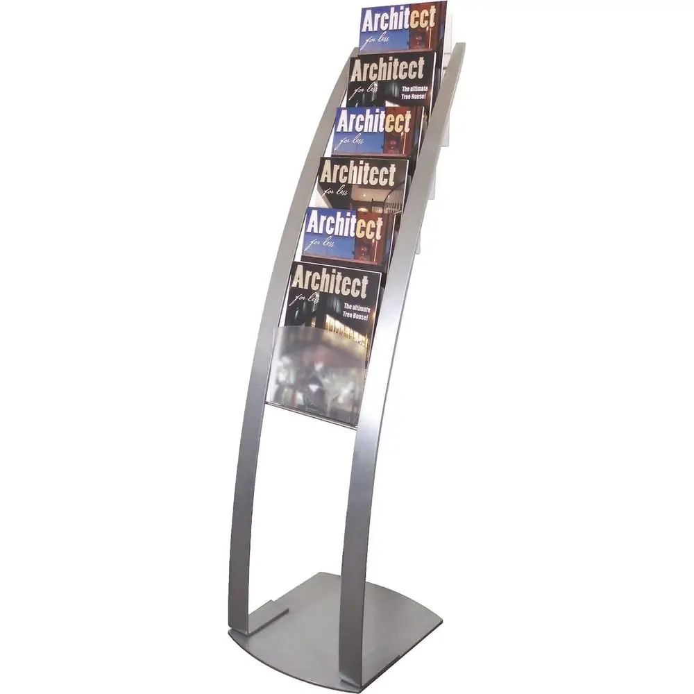 6-Shelf Standing Rack, 13x16.5x49 Inches, Silver
6-Shelf Standing Rack, 13x16.5x49 Inches, Silver