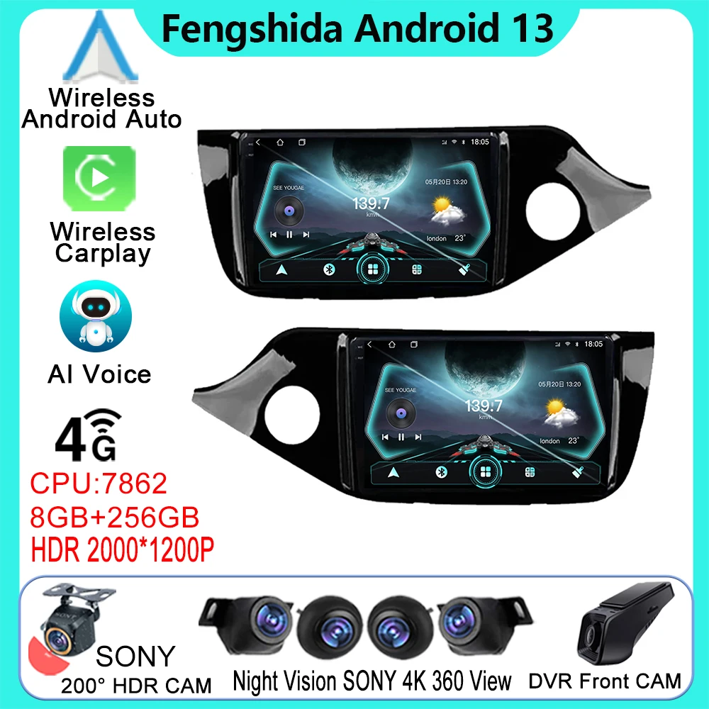 Android Auto For Kia Ceed 2 JD 2012 - 2018 Multimedia Car Radio Monitor Player Autoradio GPS Navigation Stereo Carplay Bluetooth
Android Auto For Kia Ceed 2 JD 2012 - 2018 Multimedia Car Radio Monitor Player Autoradio GPS Navigation Stereo Carplay Bluetooth