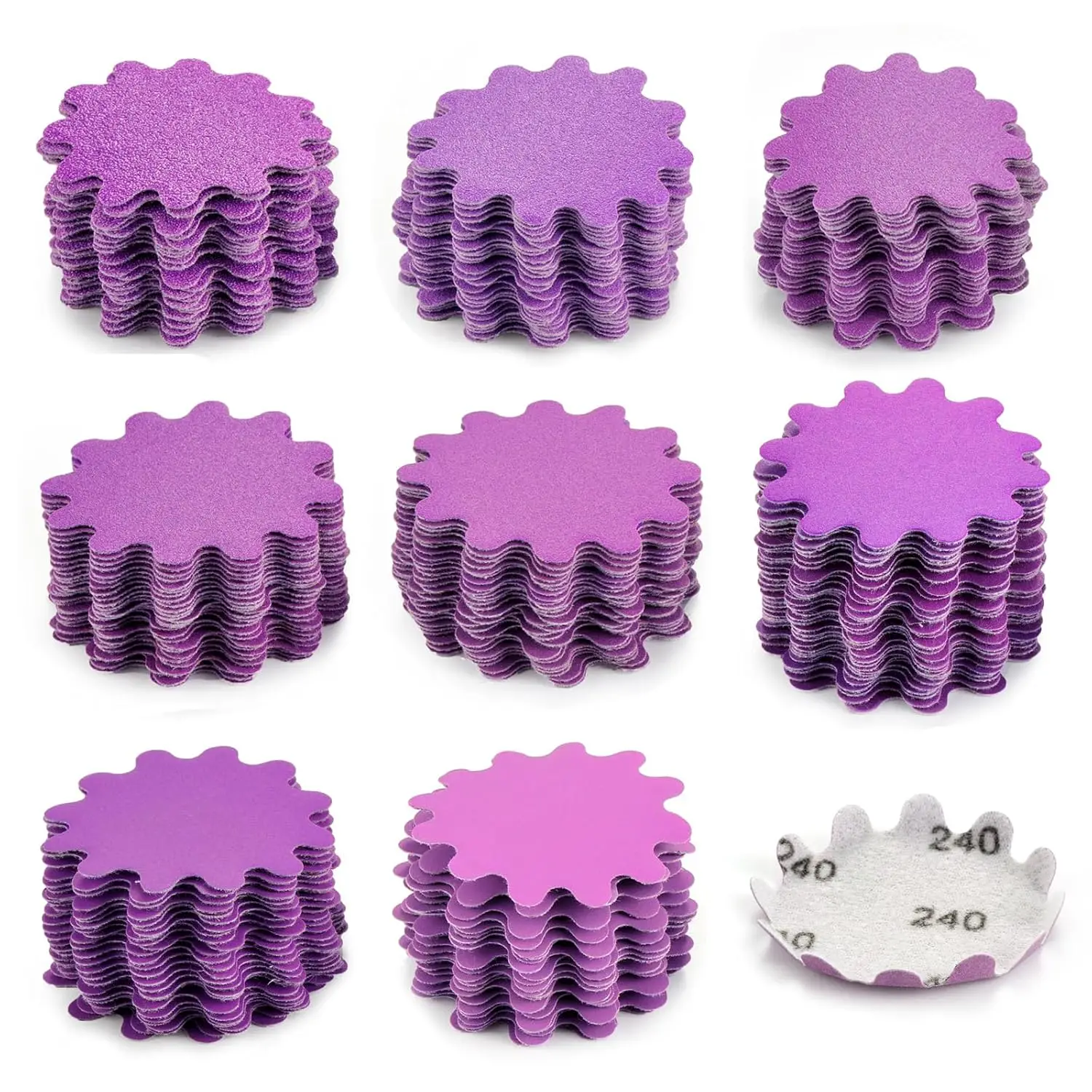 Sanding Discs 2 Inch 80Pcs, Wet Dry Hook and Loop Flex Edge Sand Paper, Sandpaper Assortment Grit(80-800 Grit)
Sanding Discs 2 Inch 80Pcs, Wet Dry Hook and Loop Flex Edge Sand Paper, Sandpaper Assortment Grit(80-800 Grit)