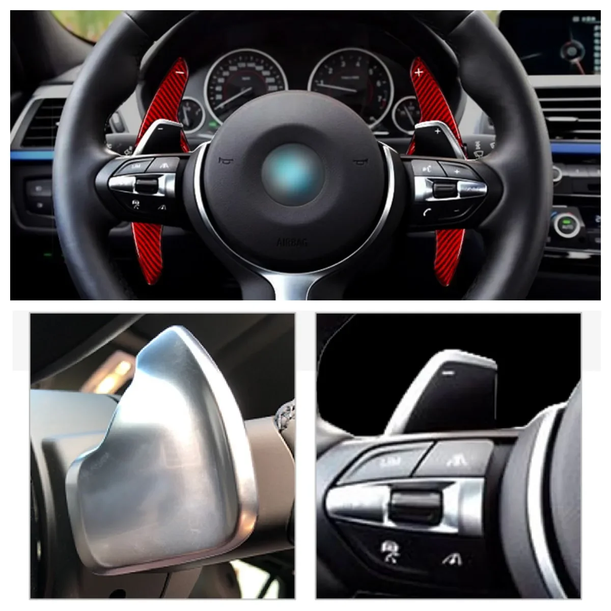T-Carbon Steering Wheel Shifter Paddle Extension For BMW F30 GT X1 X4 Z4 3 series 4 series 5 series Carbon Fiber Paddle Shifter
T-Carbon Steering Wheel Shifter Paddle Extension For BMW F30 GT X1 X4 Z4 3 series 4 series 5 series Carbon Fiber Paddle Shifter