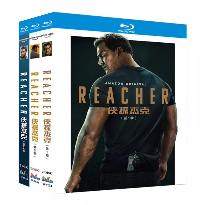 Blu-ray Ultra HD US TV Series Jack Reacher Seasons 1–3 Box Set with English and Traditional Chinese Subtitles
Blu-ray Ultra HD US TV Series Jack Reacher Seasons 1–3 Box Set with English and Traditional Chinese Subtitles