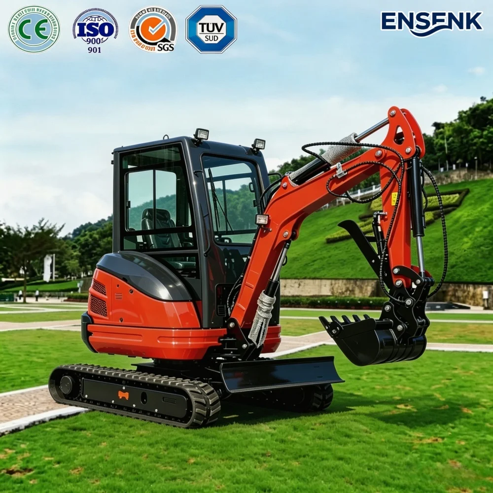 Mini Excavator 2.5Ton Construction Kubota Engine Hydraulic Excavator Backhoe Crawler Digger Farm Trenching Efficient Gardens
Mini Excavator 2.5Ton Construction Kubota Engine Hydraulic Excavator Backhoe Crawler Digger Farm Trenching Efficient Gardens