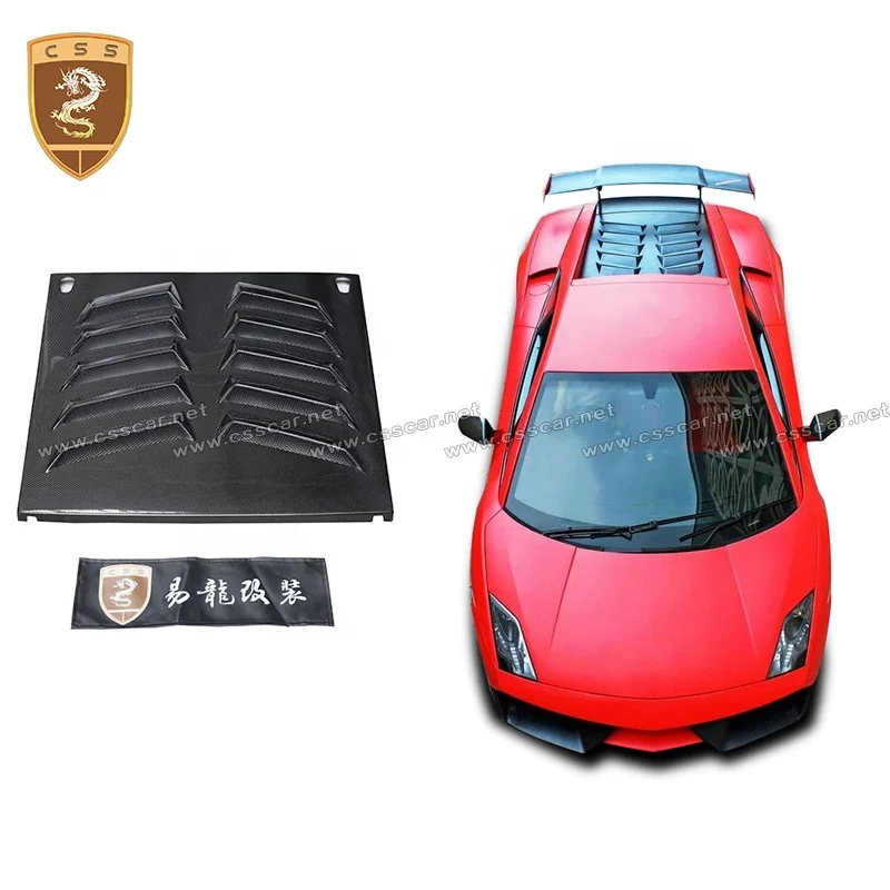 RZ Style 3K Real Carbon Fiber Rear Engine Hoods Cover For Lamborghini Gallardo LP550 LP560
RZ Style 3K Real Carbon Fiber Rear Engine Hoods Cover For Lamborghini Gallardo LP550 LP560